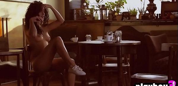  Cute model teens with tighty bodies really love their job
